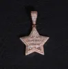 Baguette Diamond Star Pendant sold by Ghetluxe