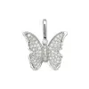 Diamond Butterfly Pendant in 14K Solid Gold 0.40ctw sold by Ghetluxe