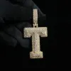 CUSTOM UNIVERSITY FONT LETTER PENDANT sold by Ghetluxe