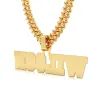 CUSTOM UNIVERSITY FONT LETTER PENDANT sold by Ghetluxe