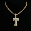 CUSTOM UNIVERSITY FONT LETTER PENDANT sold by Ghetluxe