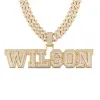 CUSTOM UNIVERSITY FONT LETTER PENDANT sold by Ghetluxe