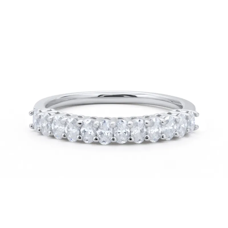 12 Stone Oval Cut Diamond Ring sold by Ghetluxe