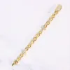 Women's 12mm Cross Bracelet in Gold sold by Ghetluxe