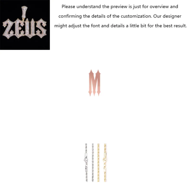 Full Iced Trap Letter Custom Pendant sold by Ghetluxe