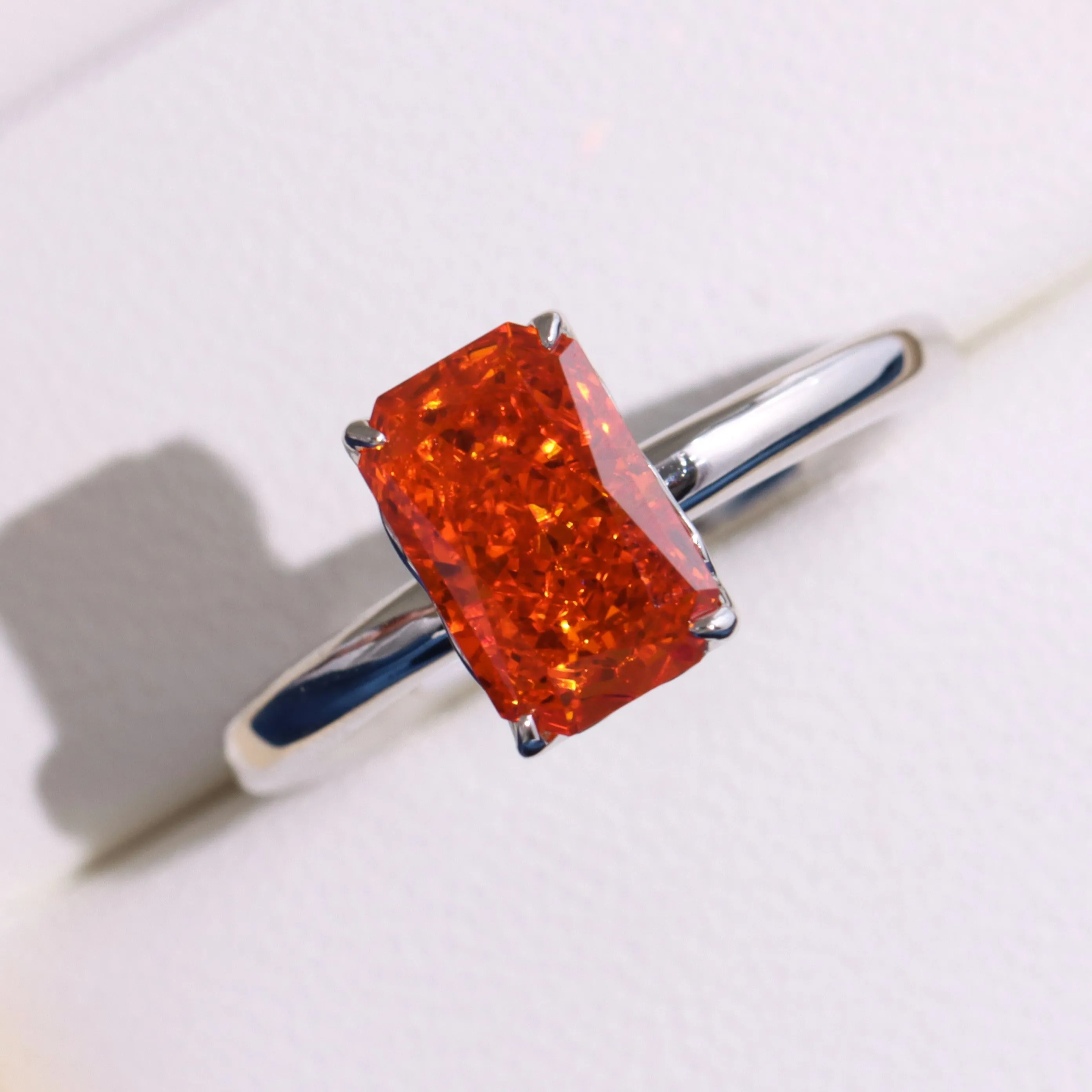 Pristine Ring-4 Carat sold by Ghetluxe product image thumbnail 4