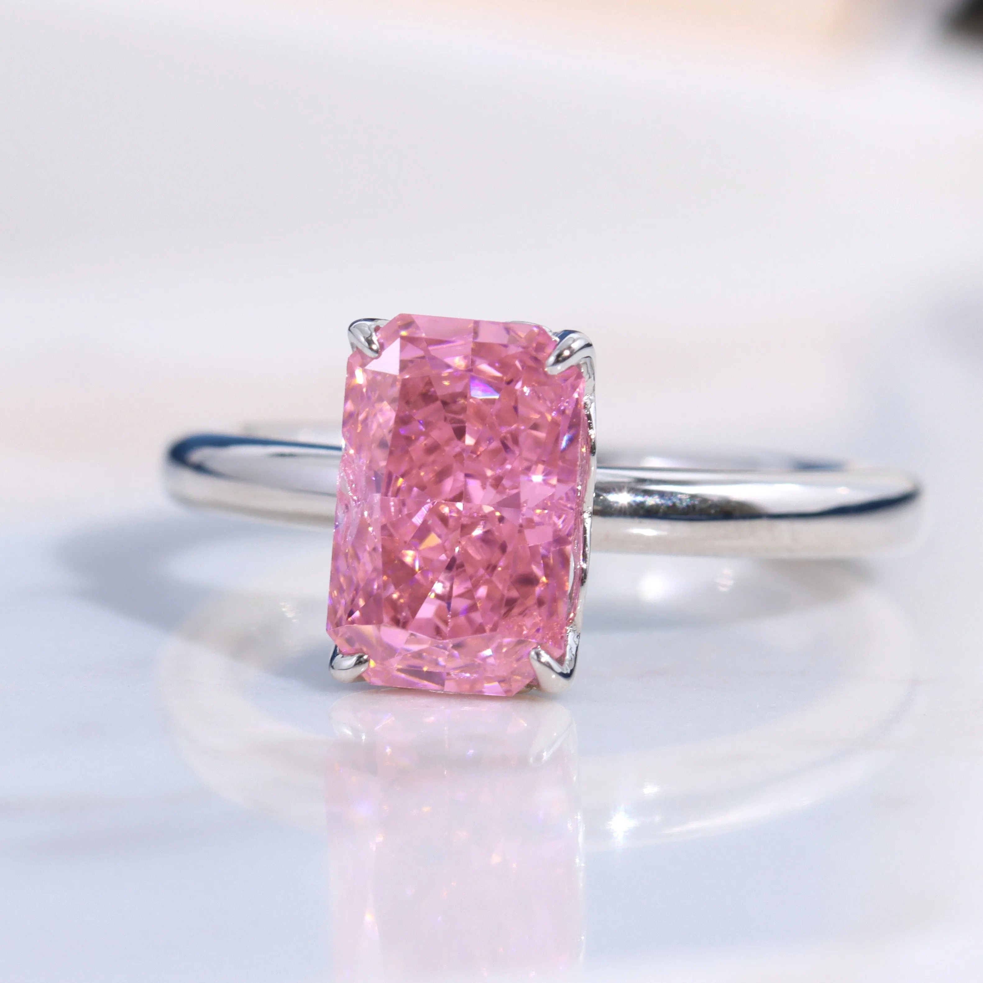 Pristine Ring-4 Carat sold by Ghetluxe product image thumbnail 2