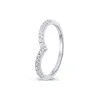 V-Contour Diamond Wedding Band sold by Ghetluxe