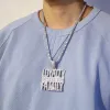 Full Iced Loyalty Makes You Family Pendant sold by Ghetluxe