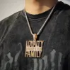 Full Iced Loyalty Makes You Family Pendant sold by Ghetluxe