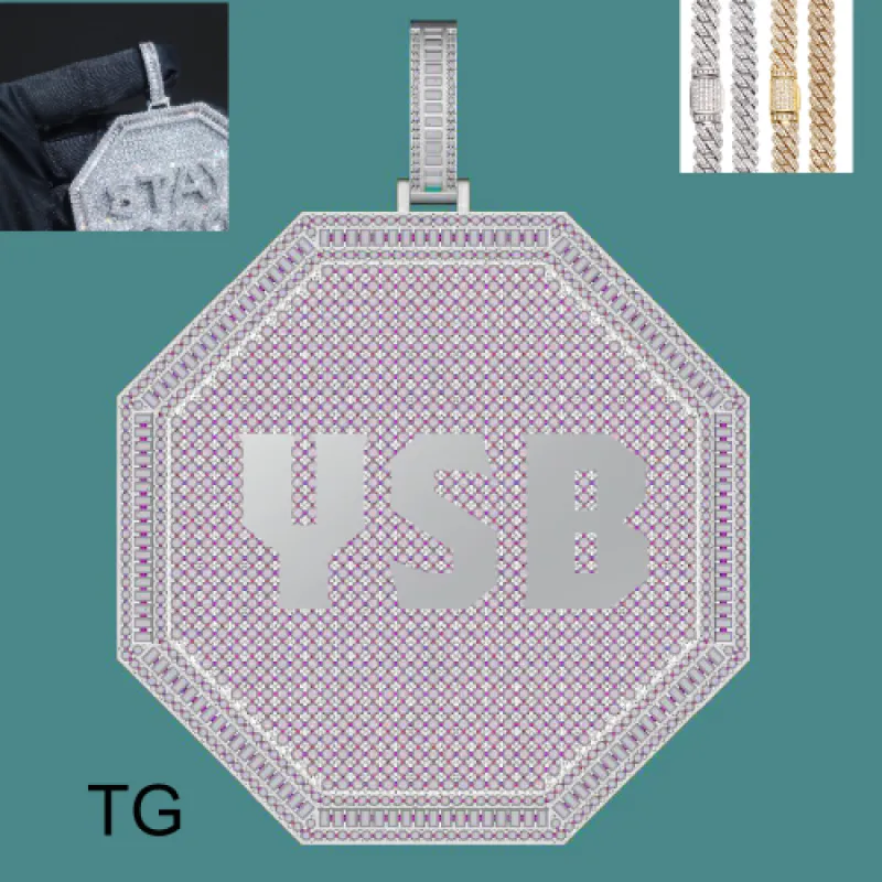 Custom Disc Pendant sold by Ghetluxe