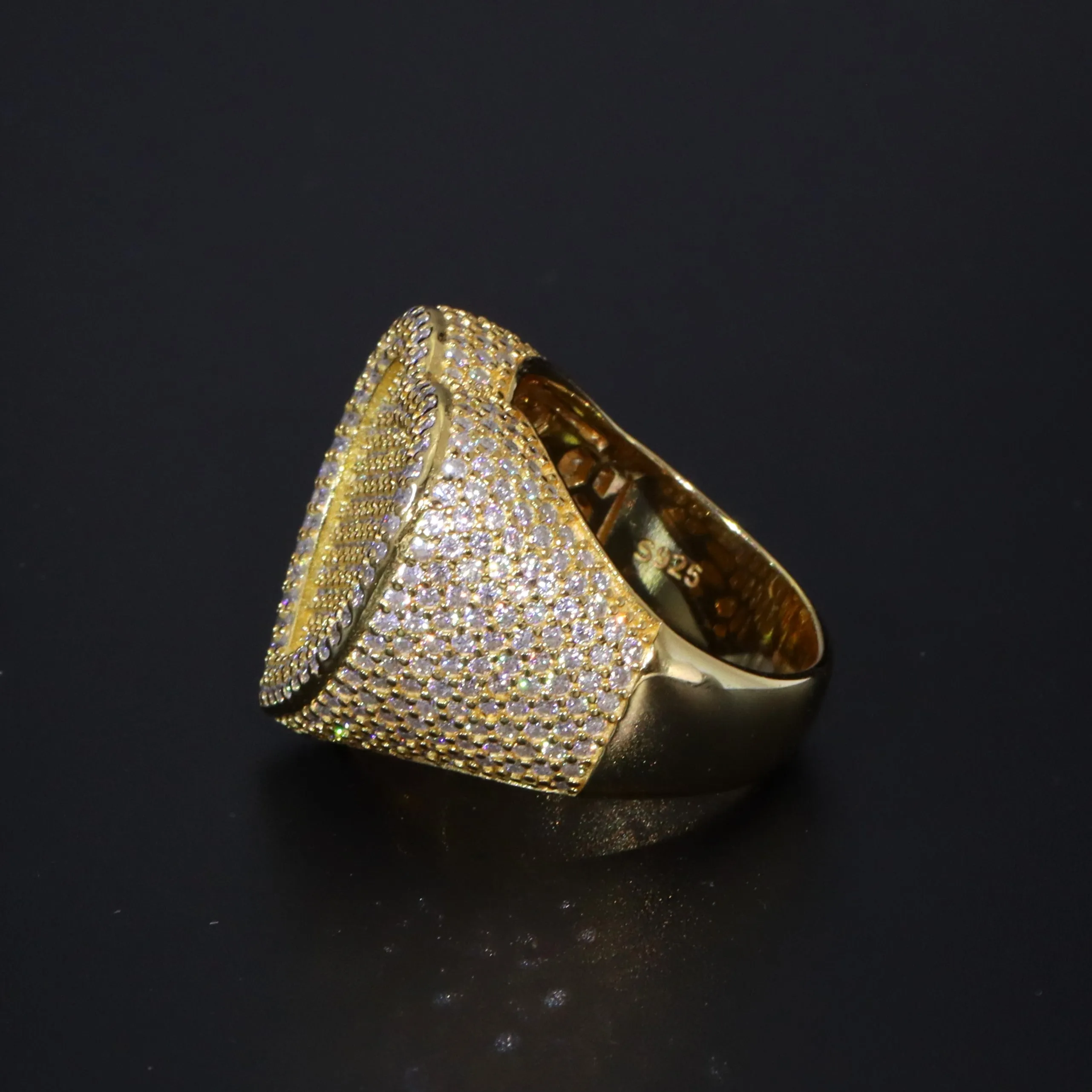 Moissanite Heart Shape Ring sold by Ghetluxe product image thumbnail 4