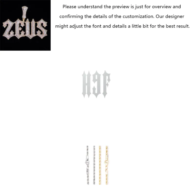 Full Iced Trap Letter Custom Pendant sold by Ghetluxe