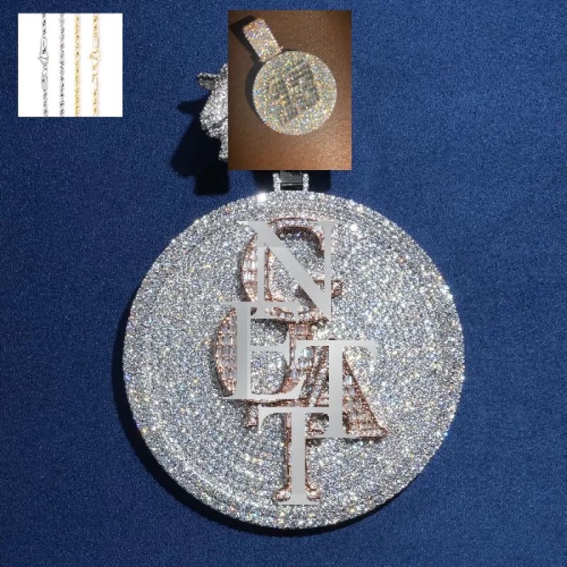 "GOAT" Custom Disc Pendant sold by Ghetluxe