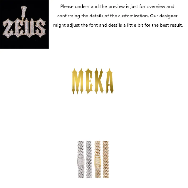 Full Iced Trap Letter Custom Pendant sold by Ghetluxe