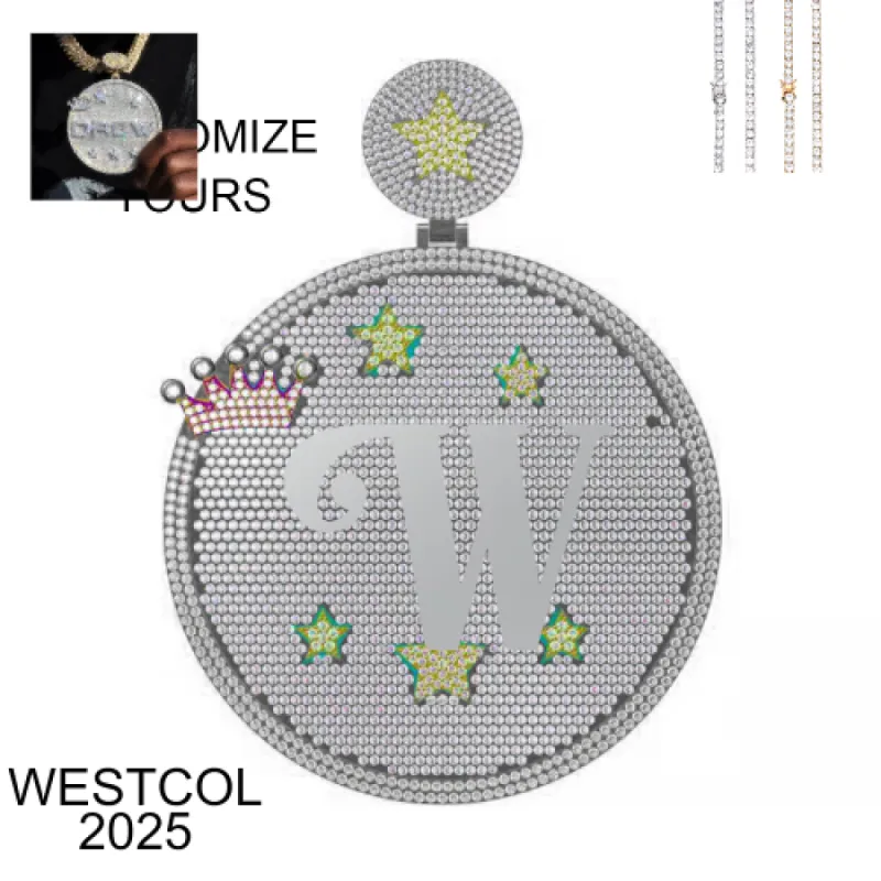 Custom Disc Pendant sold by Ghetluxe