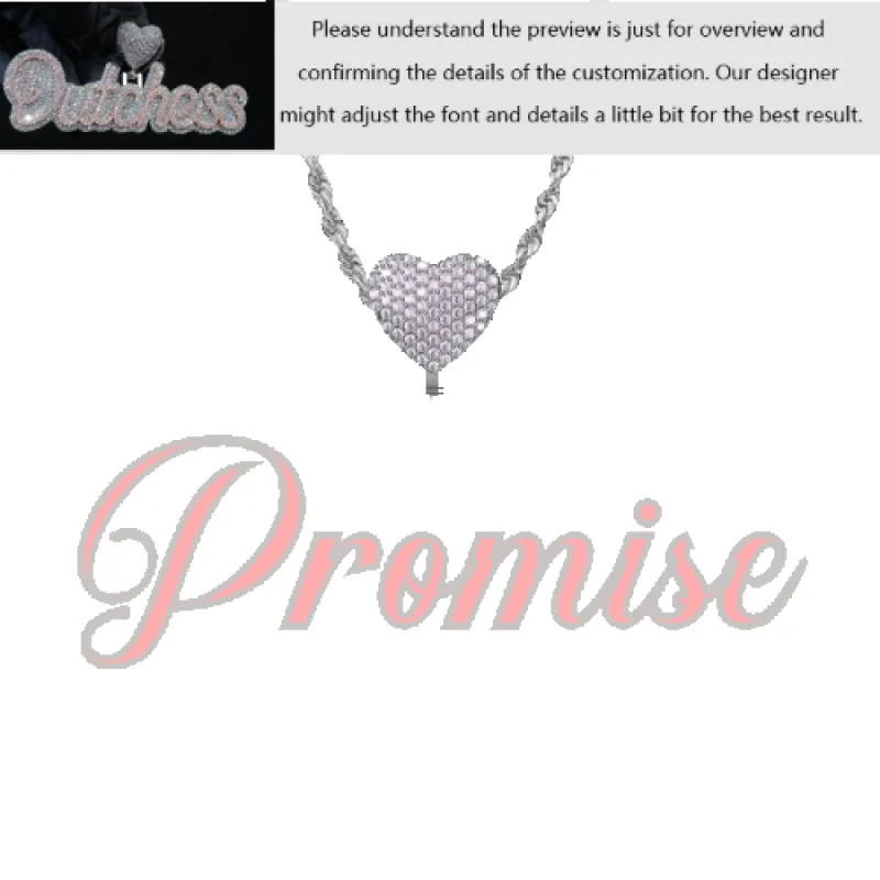 Custom Layered Handwriting Letter Pendant made by Ghetluxe