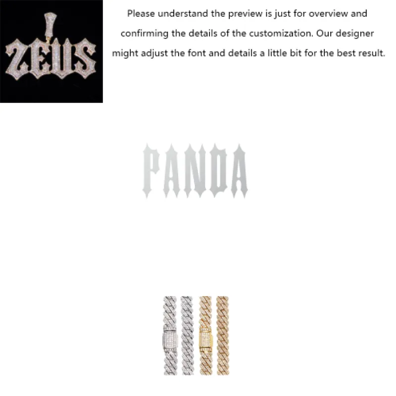 Full Iced Trap Letter Custom Pendant sold by Ghetluxe