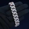 15mm Diamond Cuban Bracelet With Extended Clasp sold by Ghetluxe