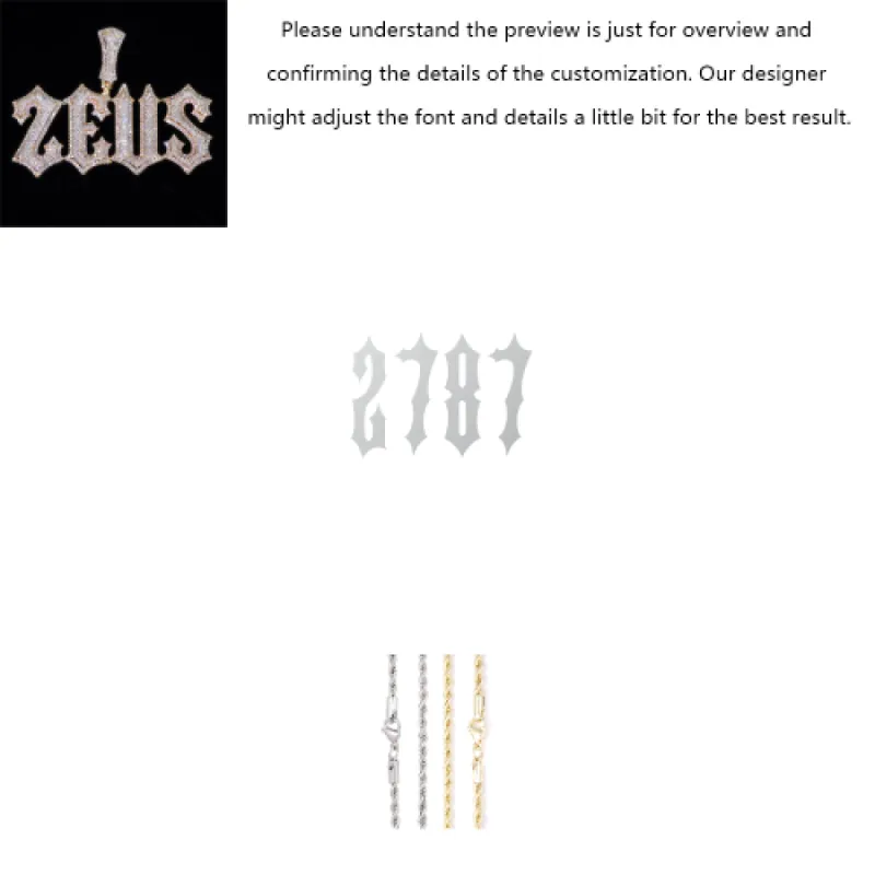 Full Iced Trap Letter Custom Pendant sold by Ghetluxe