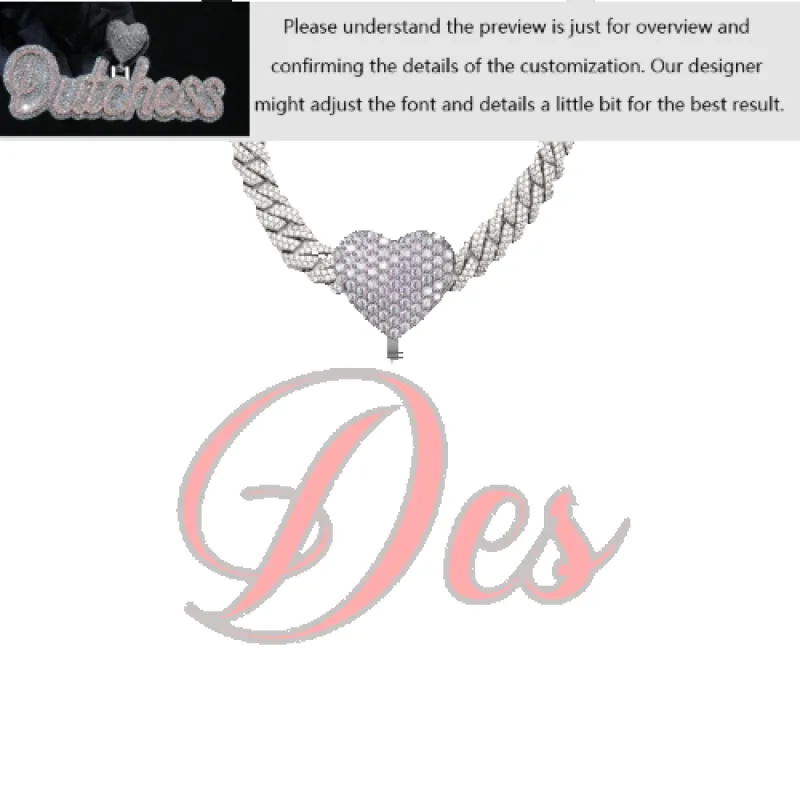 Custom Layered Handwriting Letter Pendant sold by Ghetluxe