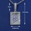 Diamond Baguette Cash Money Pendant sold by Ghetluxe