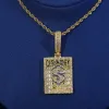 Diamond Baguette Cash Money Pendant sold by Ghetluxe