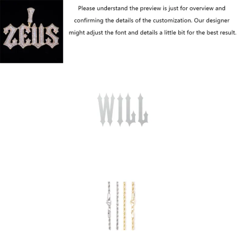 Full Iced Trap Letter Custom Pendant sold by Ghetluxe