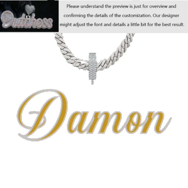 Custom Layered Handwriting Letter Pendant sold by Ghetluxe