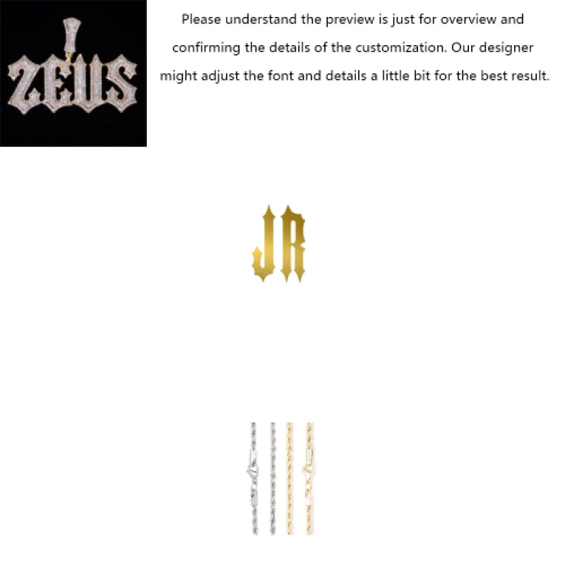 Full Iced Trap Letter Custom Pendant made by Ghetluxe