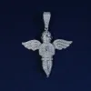 Moissanite Angel Wings Pendant sold by Ghetluxe