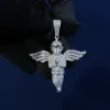 Moissanite Angel Wings Pendant sold by Ghetluxe