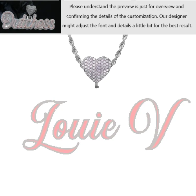 Custom Layered Handwriting Letter Pendant sold by Ghetluxe