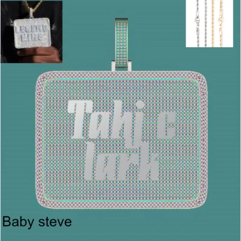 Custom Disc Pendant sold by Ghetluxe