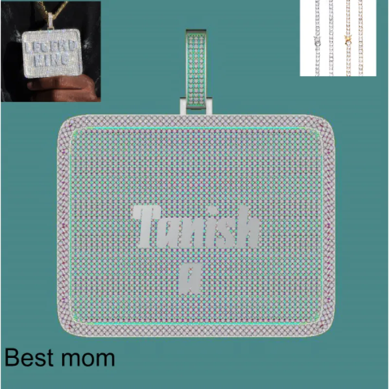 Custom Disc Pendant sold by Ghetluxe