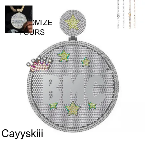Custom Disc Pendant sold by Ghetluxe
