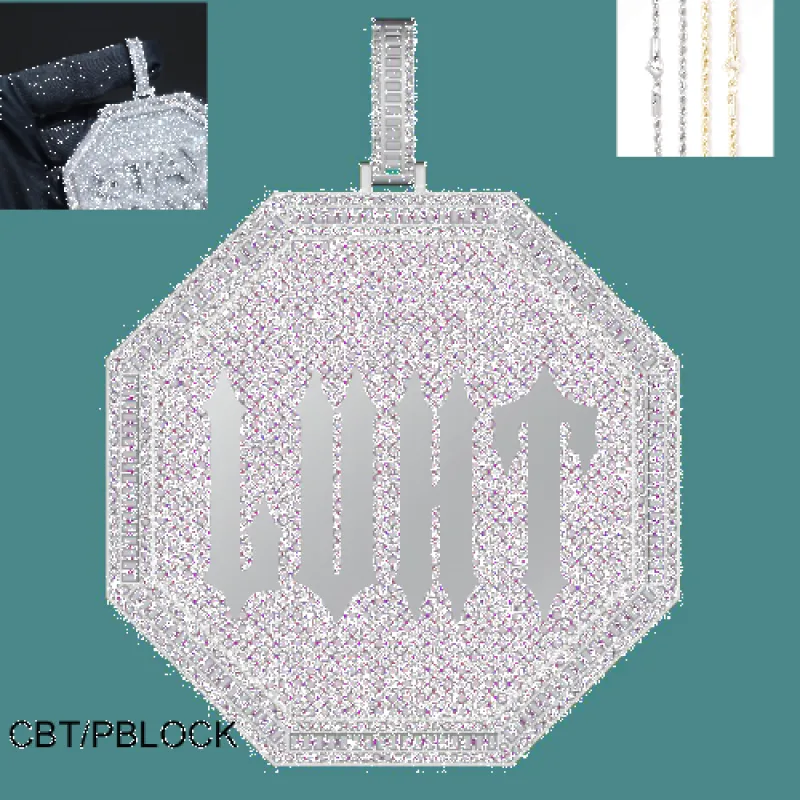 Custom Disc Pendant sold by Ghetluxe