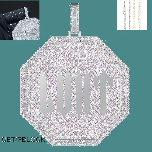 Custom Disc Pendant sold by Ghetluxe