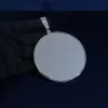 Diamond Disc Pendant sold by Ghetluxe