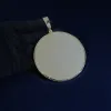Diamond Disc Pendant sold by Ghetluxe