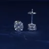 1 Carat Round Cut Moissante Earrings sold by Ghetluxe
