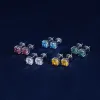 1 Carat Round Cut Moissante Earrings sold by Ghetluxe