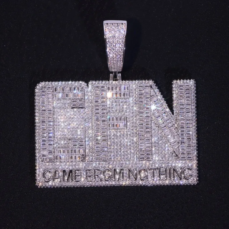 Came From Nothing CFN Pendant sold by Ghetluxe