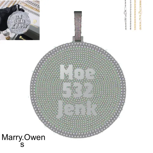 Custom Disc Pendant sold by Ghetluxe