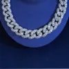 21mm Baguette Diamond Cuban Link Chain sold by Ghetluxe