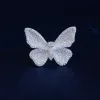 Moissanite Elegant Butterfly Rings sold by Ghetluxe