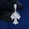 Diamond Gothic Cross Pendant sold by Ghetluxe