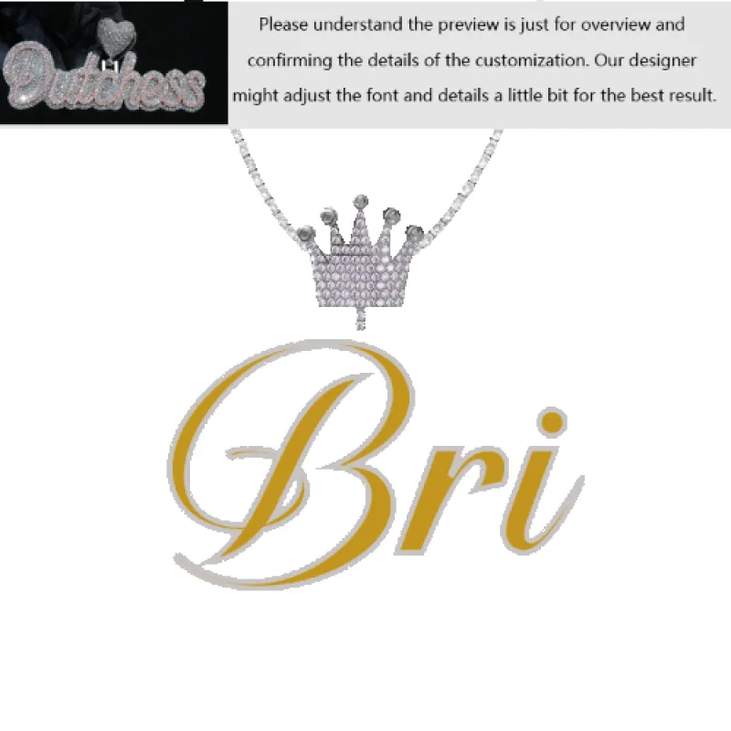 Custom Layered Handwriting Letter Pendant made by Ghetluxe