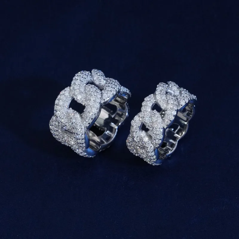 Moissanite Infinity Ring sold by Ghetluxe