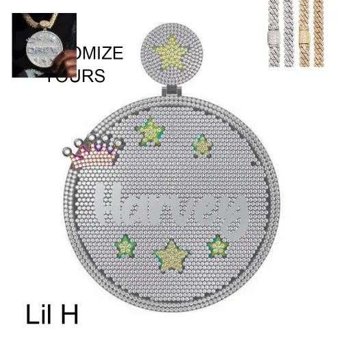 Custom Disc Pendant sold by Ghetluxe